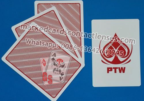 ptw marked deck of cards