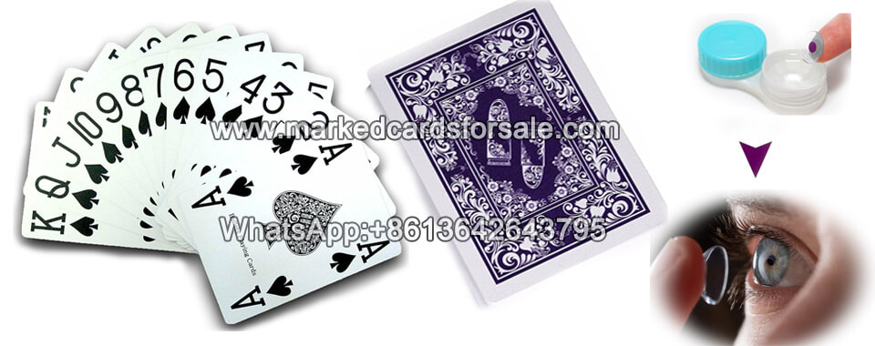 Bullet marked deck of cards