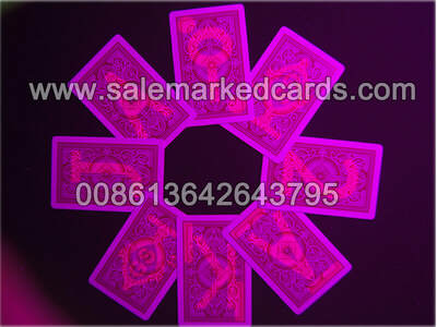 kem playing cards with invisible ink marks
