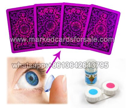 contact lenses for playing cards